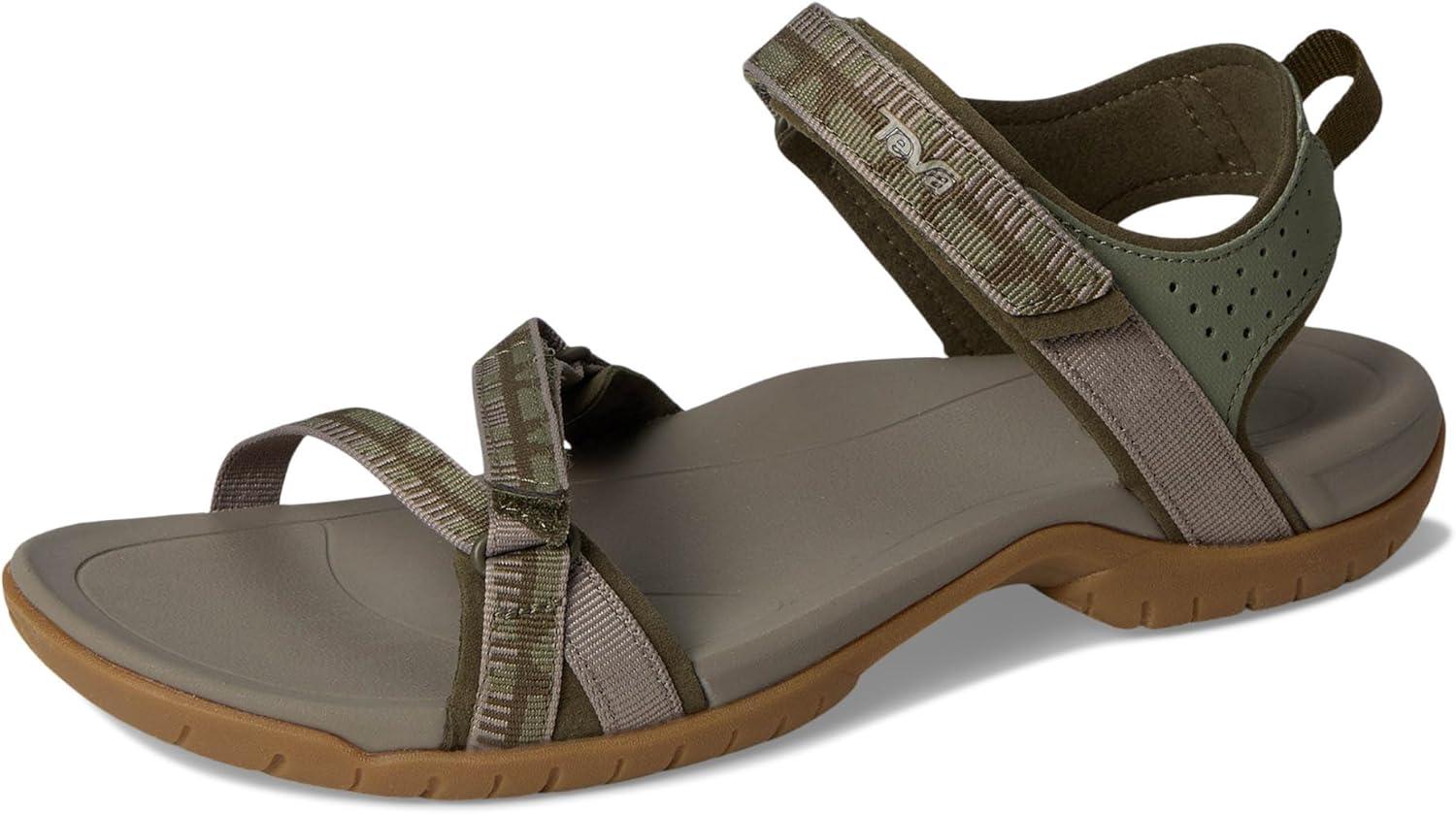 imageTeva Womens Verra Sport Sandal Archive Chriss Cross Olive 11
