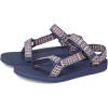 imageTeva Womens Original Universal Sport Sandal Modern Check Crown Blue 7
