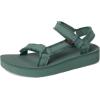 imageTeva Womens Midform Universal Canvas Sandal Silver Pine 6