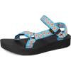 imageTeva Womens Midform Universal Wedge SandalBloom Cendre Blue