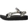 imageTeva Womens Original Universal SandalNeon Floral BlackWhite