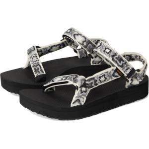 imageTeva Womens Midform Universal Wedge SandalNeon Floral BlackWhite
