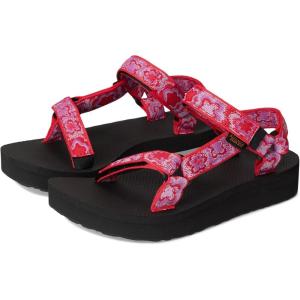 imageTeva Womens Midform Universal Wedge SandalNeon Floral PinkPurple