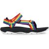 imageTeva UnisexChild Kids Youth Hurricane Lightweight Xlt2 Casual QuickDrying Sport SandalRainbowBlack