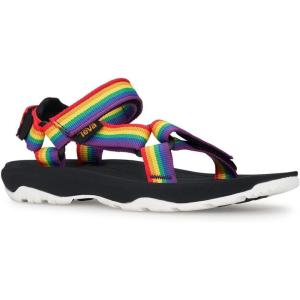 imageTeva UnisexChild Kids Youth Hurricane Lightweight Xlt2 Casual QuickDrying Sport SandalRainbowBlack