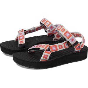 imageTeva Womens Midform Universal Leather SandalRetro Squares Explore