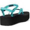 imageTeva womens Flatform Sandal SlimBright TealBlack