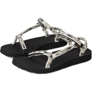 imageTeva Womens Original Universal Slim Sport Sandal Archive Wings WhiteBlack 9