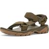 image:imageTeva Mens Terra Fi 5 Universal Sport Sandal Dark OliveHoney Brown 105