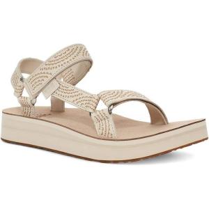 image:imageTEVA Womens Midform Universal Leather SandalWhite Swan