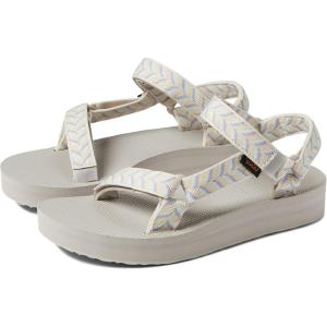 image:imageTEVA Womens Midform Universal Leather SandalRetro Geometric Birch