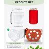 imagehomenote Clear Nursery Pots for Plants3 Inch Plant Pot for Planting Plastic Seedling Pots with Drainage Holes Seed Starter Pot Flower Pots High Transparency with 20 Plant Labels 60 PackTransparencyno Lid