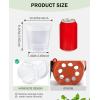 imagehomenote Clear Nursery Pots for Plants3 Inch Plant Pot for Planting Plastic Seedling Pots with Drainage Holes Seed Starter Pot Flower Pots High Transparency with 20 Plant Labels 60 PackTransparencyno Lid