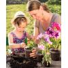 imagehomenote Clear Nursery Pots for Plants3 Inch Plant Pot for Planting Plastic Seedling Pots with Drainage Holes Seed Starter Pot Flower Pots High Transparency with 20 Plant Labels 60 PackTransparencyno Lid