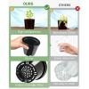imagehomenote Clear Nursery Pots for Plants3 Inch Plant Pot for Planting Plastic Seedling Pots with Drainage Holes Seed Starter Pot Flower Pots High Transparency with 20 Plant Labels 60 PackBlackwith Lid