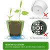imagehomenote Plant Pots Set of 15 Plastic Planters with Multiple Drainage Holes and Tray 6 inch Indoor Plant Pot for All Home Garden Flowers Succulents Colorful