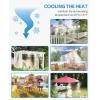 imageHOMENOTE Misting Cooling System 26FT 8M Misting Line  7 Brass Mist Nozzles  Brass Adapter34quot Outdoor Mister for Patio Backyard Garden Greenhouse26FT  8M