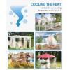 imageHOMENOTE Misting Cooling System 26FT 8M Misting Line  7 Brass Mist Nozzles  Brass Adapter34quot Outdoor Mister for Patio Backyard Garden Greenhouse42FT  13M