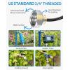 imageHOMENOTE Misting Cooling System 26FT 8M Misting Line  7 Brass Mist Nozzles  Brass Adapter34quot Outdoor Mister for Patio Backyard Garden Greenhouse42FT  13M