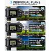 imageHOMENOTE Sprinkler Timer Water Timer for Garden Hose Programmable with Rain DelayManualAutomatic Watering System 1 Outlet Brass Swivel IP65 WaterproofBrass