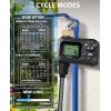 imageHOMENOTE Sprinkler Timer Water Timer for Garden Hose Programmable with Rain DelayManualAutomatic Watering System 1 Outlet Brass Swivel IP65 WaterproofBrass