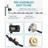 imagehomenote Automatic Misting Cooling System with Timer 46FT Misting Line 10 Brass Nozzles and 34quot Brass Adapter for Patio Cooling and Garden Watering46FT  14M
