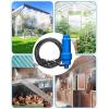 imageHOMENOTE Misting System with Filter 262FT 8M Misting Line  7 Brass Mist Nozzles  Brass Adapter34quot  Large Calcium Inhibitor Filter Mister for Outside Patio Cooling Greenhouse Garden Watering5905FT18M