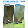 imagehomenote 2 Pack Calcium Inhibitor Filter for Outdoor Misting System Prevent Nozzles Clogging in Garden Patio Mister Large Filtration Capacity