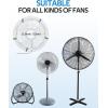 imagehomenote Fan Misting Kit for a Cool Patio Breeze 164FT Misting Line 5 Removable Brass Nozzle and Solid Brass Adapter34quot Outdoor Mister Fan for Patio Cooling