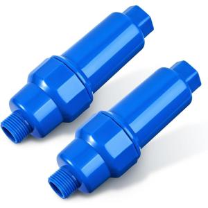 imagehomenote 2 Pack Calcium Inhibitor Filter for Outdoor Misting System Prevent Nozzles Clogging in Garden Patio Mister Large Filtration Capacity