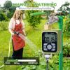 image:imageHOMENOTE Misting Cooling System with Timer 26FT Misting Hose7 Brass Nozzles34 Brass AdapterWater Timer with Mist Mode amp Irrigation Mode Outdoor Misters for Patio Cooling and Garden Watering26FT  8M