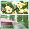 image:imageHOMENOTE Misting Cooling System with Timer 26FT Misting Hose7 Brass Nozzles34 Brass AdapterWater Timer with Mist Mode amp Irrigation Mode Outdoor Misters for Patio Cooling and Garden Watering26FT  8M