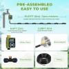 image:imageHOMENOTE Misting Cooling System with Timer 26FT Misting Hose7 Brass Nozzles34 Brass AdapterWater Timer with Mist Mode amp Irrigation Mode Outdoor Misters for Patio Cooling and Garden Watering26FT  8M
