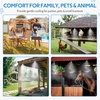 image:imageHOMENOTE Misting Cooling System 98FT30M PreAssembled Kit with 27 Brass Nozzles amp 34 Brass Adapter Cooling Mister for Patio Backyard Pets Garden amp GreenhouseBlack