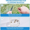 image:imageHOMENOTE Misting Cooling System 98FT30M PreAssembled Kit with 27 Brass Nozzles amp 34 Brass Adapter Cooling Mister for Patio Backyard Pets Garden amp GreenhouseBlack