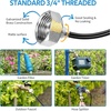 image:imageHOMENOTE Misting Cooling System 98FT30M PreAssembled Kit with 27 Brass Nozzles amp 34 Brass Adapter Cooling Mister for Patio Backyard Pets Garden amp GreenhouseBlack