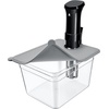image:imageHOMENOTE Sous Vide Container 12 Quart with Collapsible Silicone LidComplete Sous Vide Accessories Kit BPA FreeCompatible with Anova and Most Sous Vide CookersComes with RackContainer