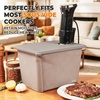 image:imageHOMENOTE Sous Vide Container 12 Quart with Collapsible Silicone LidComplete Sous Vide Accessories Kit BPA FreeCompatible with Anova and Most Sous Vide CookersComes with RackContainer  Rack  Sleeve