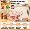image:imageHOMENOTE Sous Vide Container 12 Quart with Collapsible Silicone LidComplete Sous Vide Accessories Kit BPA FreeCompatible with Anova and Most Sous Vide CookersComes with RackContainer  Rack