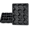 image:imagehomenote 4 Inch Seed Starting Trays with Humidity Domes for Plants 4 Pack 12Cell Seedling Starter Trays Plant Starter Germination Trays for Pots Seedlings for Indoor4 Opening Compatible Pots4 Inch