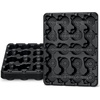 image:imagehomenote 4 Inch Seed Starting Trays with Humidity Domes for Plants 4 Pack 12Cell Seedling Starter Trays Plant Starter Germination Trays for Pots Seedlings for Indoor4 Opening Compatible Pots3 Inch