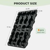 image:imagehomenote 4 Inch Seed Starting Trays with Humidity Domes for Plants 4 Pack 12Cell Seedling Starter Trays Plant Starter Germination Trays for Pots Seedlings for Indoor4 Opening Compatible Pots3 Inch