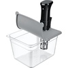 image:imageHOMENOTE Sous Vide Container 12 Quart with Collapsible Silicone LidComplete Sous Vide Accessories Kit BPA FreeCompatible with Anova and Most Sous Vide CookersComes with RackContainer