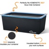 image:imageHOMENOTE Sous Vide Container 26 Quart With LidBPA Free Complete Accessories For Anova and Most Sous Vide CookersAnova Container KitLarge Sous Vide Containerwith 2 Rack