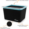 image:imageHOMENOTE Sous Vide Container 26 Quart With LidBPA Free Complete Accessories For Anova and Most Sous Vide CookersAnova Container KitSous Vide Containerwith Rack  Sleeve