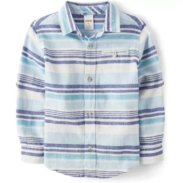 Gymboree Baby Boys' and Toddler Long Sleeve Button Up Shirts