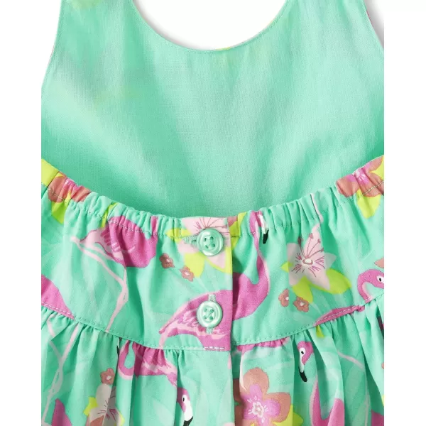 Gymboree Baby Girls' Sleeveless Dressy Special Occasion Dresses with Diaper Cover