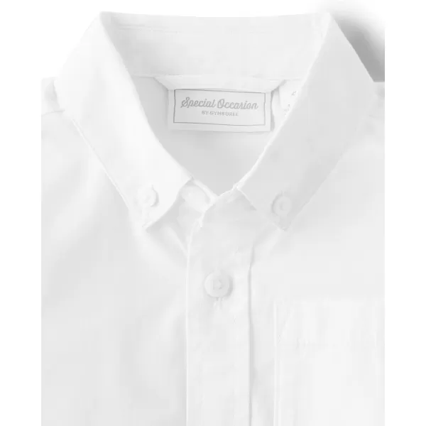 Gymboree Boys' and Toddler Special Occasion Long Sleeve Button Up Dress Shirts