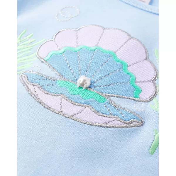 Gymboree Girls' and Toddler Embroidered Graphic Short Sleeve T-Shirts