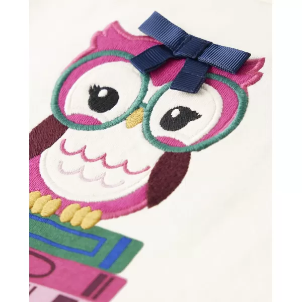 Gymboree Girls' and Toddler Embroidered Graphic Short Sleeve T-Shirts